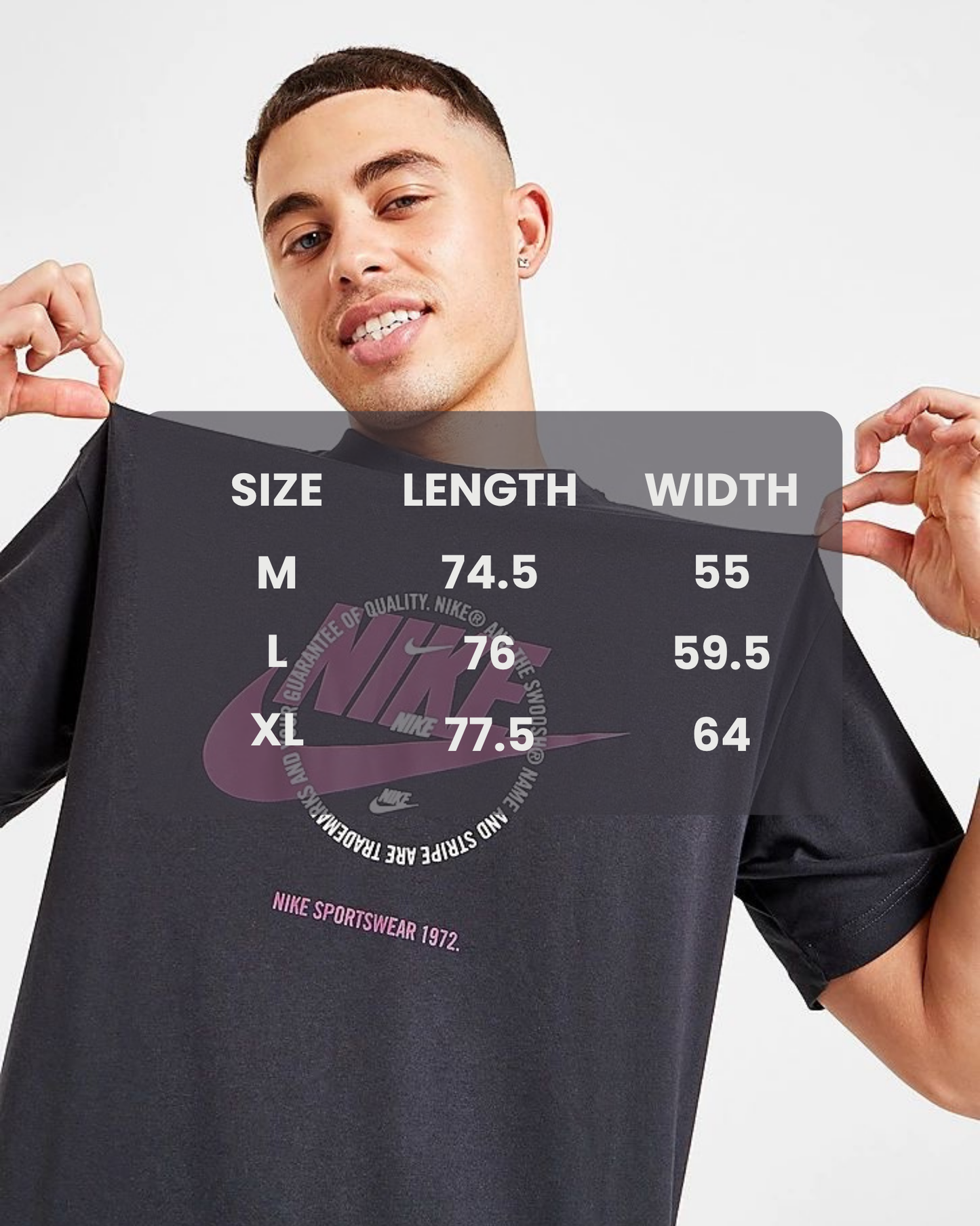 NIKE UTILITY TSHIRT IN SMOKE GREY
