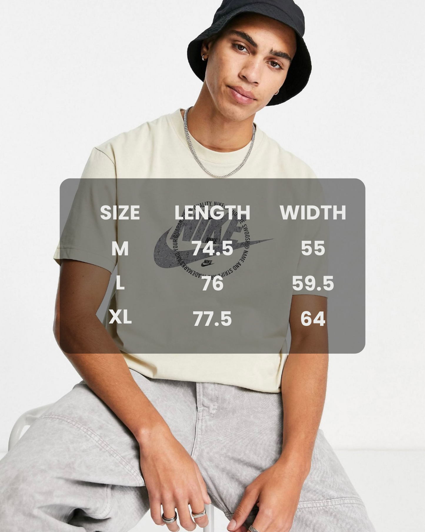 NIKE UTILITY SPU GRAPHIC T-SHIRT IN RATTAN