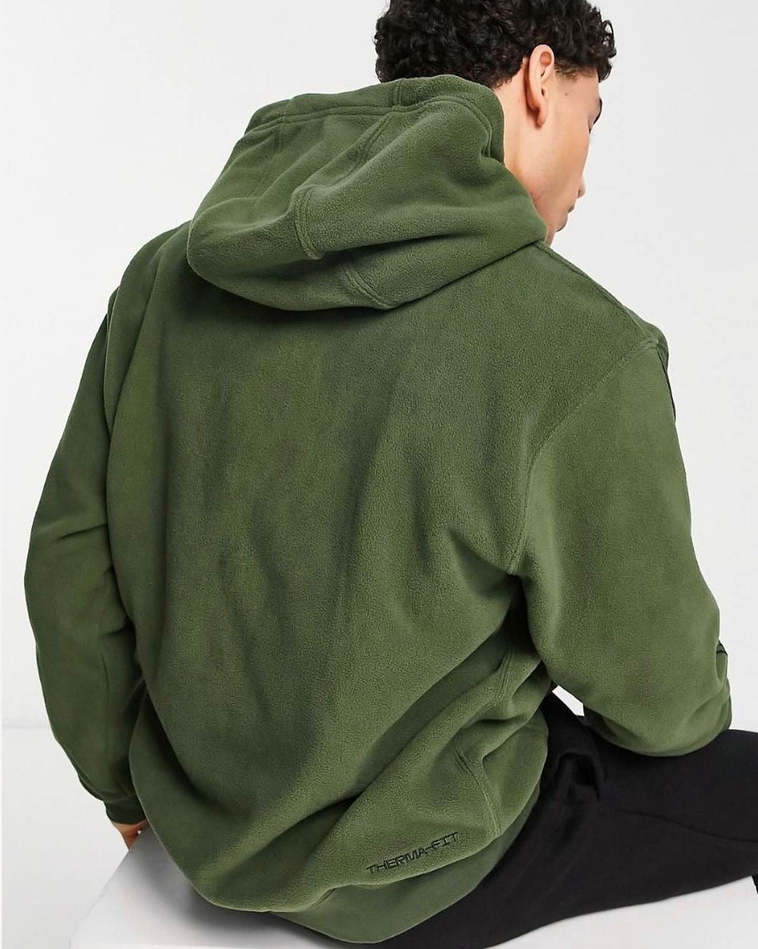 Nike Repeat Logo Taping Polar Fleece Hoodie