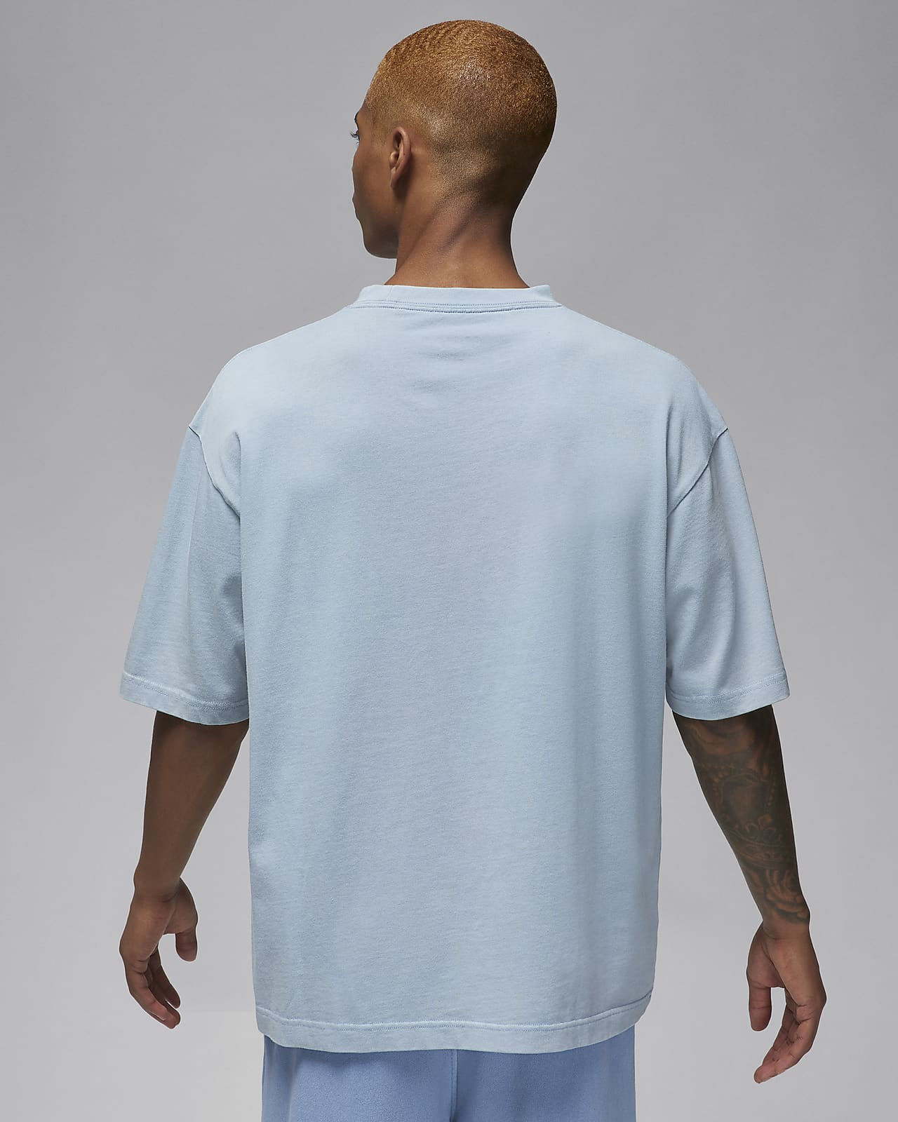 Jordan Flight Essentials Mens Oversized Tshirt in Light Blue