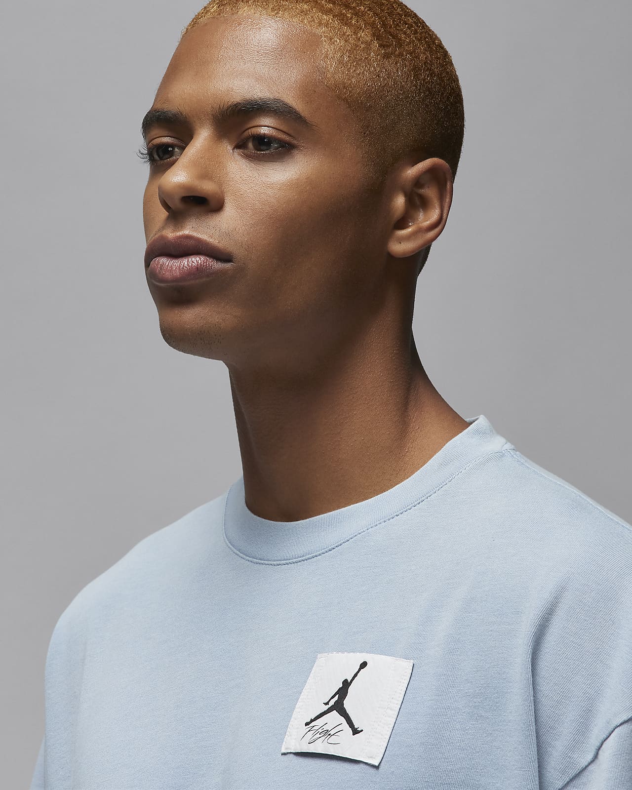 Jordan Flight Essentials Mens Oversized Tshirt in Light Blue