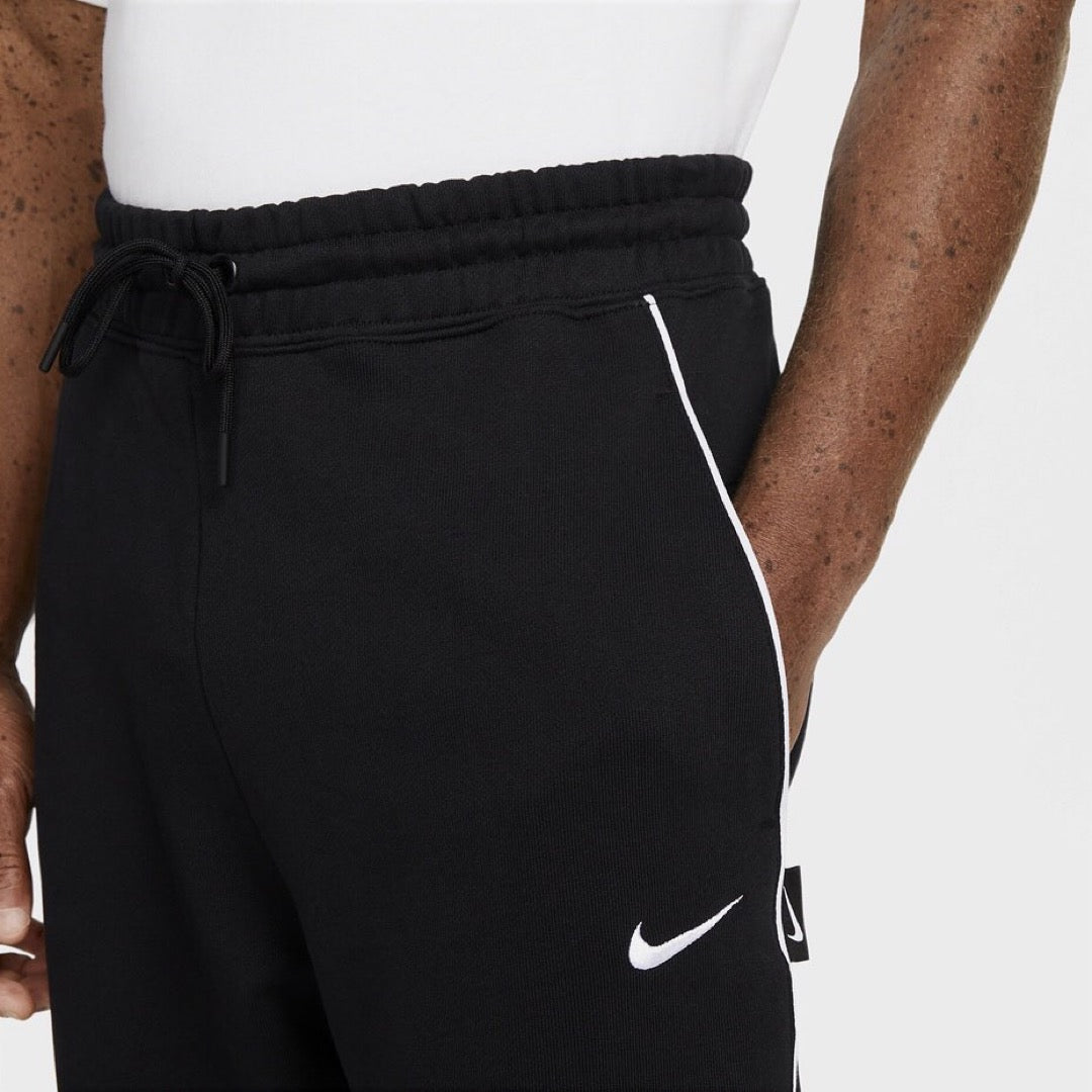 NIKE SWOOSH MENS FLEECE PANTS IN BLACK