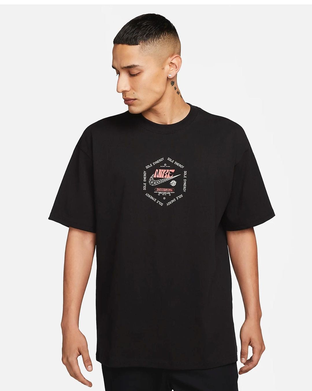 NIKE MEN’S MAX90 T-SHIRT IN BLACK