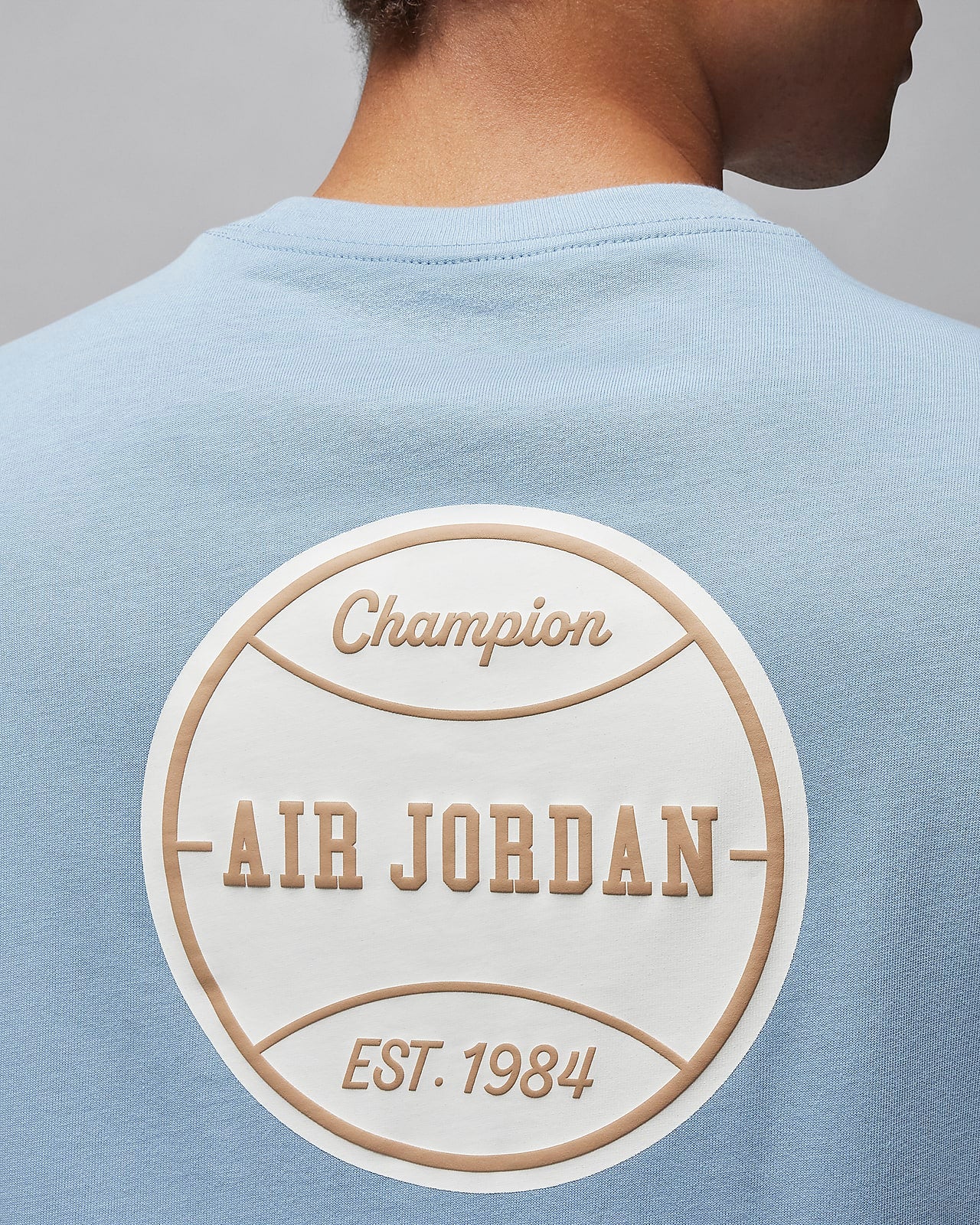 JORDAN FLIGHT MVP 85 MENS TSHIRT IN LIGHT BLUE