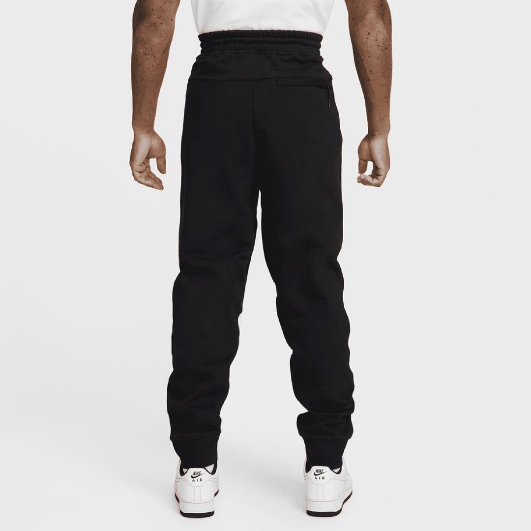 NIKE SWOOSH MENS FLEECE PANTS IN BLACK